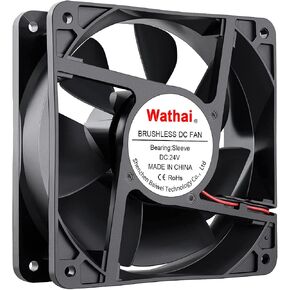 Wathai 12038 120mm x 38mm PWM Computer PC Case Fan 12V 4pin 5300rpm 230CFM in Kuwait
