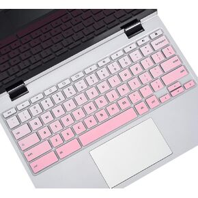 Keyboard Cover for 14" ASUS Chromebook Flip C433 C433TA C434 C434TA C302 C302CA/ASUS Chromebook CX1/ASUS Chromebook 14 C425TA/ASUS Chromebook C423NA C523NA Keyboard Skin-Black in Kuwait