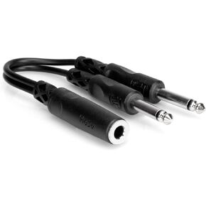 Hosa YPP-106 1/4" TSF to Dual 1/4" TS Y Cable in Saudi Arabia