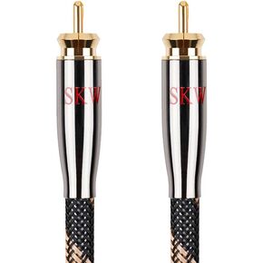 SKW Audiophile Digital Coaxial Cable 3.2ft/1m, SPDIF RCA Subwoofer Cable in Kuwait