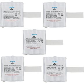 Kastar 2-Pack BATT6R Battery 4.8V 1000mAh Replacement for Midland LXT500, LXT500VP3, LXT535, LXT535VP3, LXT560, LXT560VP3, Midland 456R, Midland PB-G6, Midland G6, Midland PB-G8, Midland G8 in Kuwait