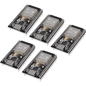AITRIP 10PCS 38pin ESP-WROOM-32 ESP32 ESP-32S Development Board 2.4GHz Dual-Mode WiFi + Bluetooth Dual Cores Microcontroller Processor Integrated with Antenna RF AMP Filter AP STA for Arduino IDE in Kuwait