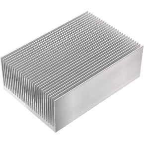 uoboeuq مبدد حراري كبير من الألومنيوم 3.94 بوصة × 2.71 بوصة × 1.41 بوصة / 100 × 69 × 36 مم مبرد حرارة 27 زعنفة لوحدة IC، كمبيوتر شخصي، Led، PCB in Kuwait