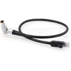 SZRMCC Right Angle 10 Pin to RJ45 Ethernet Cable for ARRI Alexa Mini XT SXT Camera