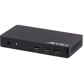 Accell USB 3.0 Universal Docking station with Dual Video HDMI and DisplayPort, 4K UHD, Gigabit Ethernet, Audio, 3 USB 3.0 Ports - Windows and Mac Compatible (K172B-002B) in Kuwait