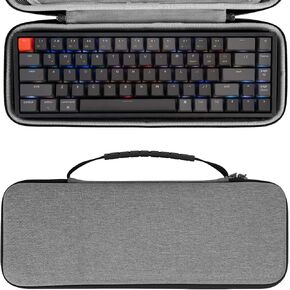 Geekria 65% Compact Keyboard Case, Hard Shell Travel Carrying Bag for 68 Keys Compact Keyboard, Compatible with Keychron K6 Keyboard, Keychron K6 Pro Keyboard, HyperX Alloy Origins 65 Keyboard in Kuwait