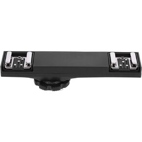 DAUERHAFT Practical Quality Ultralight Lightweight Convenient Hot Shoe Splitter for SLR Camera and Camcorder in Saudi Arabia