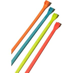 Gardner Bender 45-308G DoubleLock Cable Tie, 8 Inch., 75 lbs. Tensile Strength, Wire / Cord Management Industrial and Household Use, Nylon Zip Tie, 20 Pk., Green