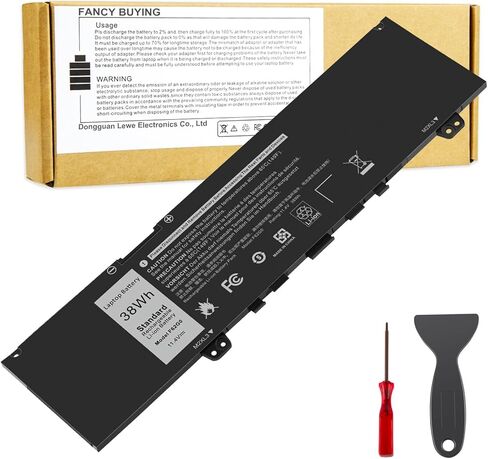 Fancy Buying 39DY5 F62G0 Battery for Dell Inspiron 13 7000 i7373 7373 7386 2-in-1 7370 7380 5370 P83G P87G P91G P83G001 P83G002 P87G001 P91G001 039DY5 39DY5 0F62G0 RPJC3 0RPJC3 F62GO Vostro 13 5370 in Saudi Arabia