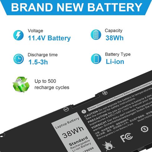 Fancy Buying 39DY5 F62G0 Battery for Dell Inspiron 13 7000 i7373 7373 7386 2-in-1 7370 7380 5370 P83G P87G P91G P83G001 P83G002 P87G001 P91G001 039DY5 39DY5 0F62G0 RPJC3 0RPJC3 F62GO Vostro 13 5370 in Saudi Arabia