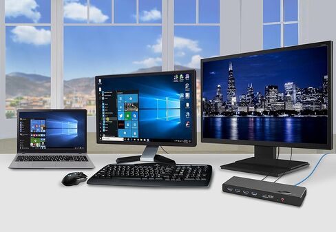 مخرج فيديو مزدوج للوسائط المتعددة من Diamond، وقاعدة إرساء عالمية USB 3.0/2.0 مع جيجابت إيثرنت، وHDMI، وDVI، وصوت لنظام التشغيل Windows 11، وMacOS، وAndroid 5.0+. شريحة عرض DL-3900 المعتمدة in Kuwait