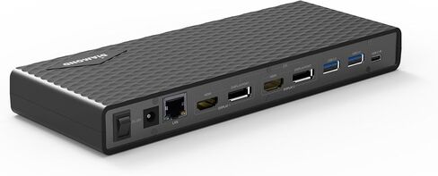 مخرج فيديو مزدوج للوسائط المتعددة من Diamond، وقاعدة إرساء عالمية USB 3.0/2.0 مع جيجابت إيثرنت، وHDMI، وDVI، وصوت لنظام التشغيل Windows 11، وMacOS، وAndroid 5.0+. شريحة عرض DL-3900 المعتمدة in Kuwait