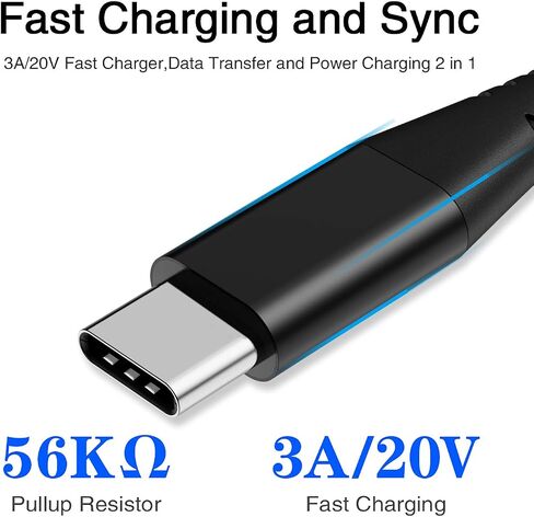 سلك شاحن كابل USB C إلى USB C بطول 6 أقدام 2 حزمة لهاتف Samsung S22 S23/S21/S21 Plus/S21 Ultra 5G/S20 S20+/S21 FE، Note 20 Ultra/10، Pixel 6 7/6 Pro/4 3A XL 4A 5، سريع سلك طاقة للشحن من النوع C، PD 60 وات in Saudi Arabia