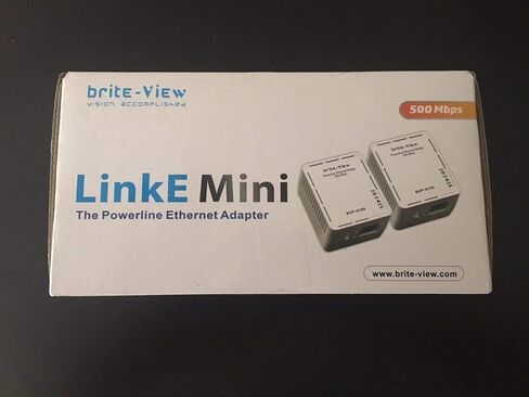 Brite-View BVP-5100D Powerline Adapter Power Cable, White in Saudi Arabia