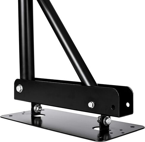 Fovitec - 1 × ذراع متفجر للتصوير الفوتوغرافي والفيديو - [أسود مطفي] [هيكل من الفولاذ] [شديد التحمل] [مقابض مريحة] [تشمل المسامير] in Kuwait