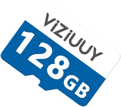 بطاقة SD VIZIUUY Micro 64GB لكاميرات الأمان، قراءة 90 ميجابايت/ثانية، كتابة 25 ميجابايت/ثانية، بطاقة ذاكرة لكاميرات الأمان الشمسية الداخلية والخارجية، كاميرا الحركة، كاميرا داش (64 جيجابايت) in Kuwait