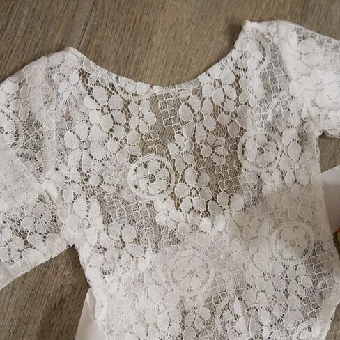 Zeroest Baby Photography Props Outfit Lace Newborn Girl Photo Shoot Outfits Hairband Set Infant Princess Costume in Kuwait