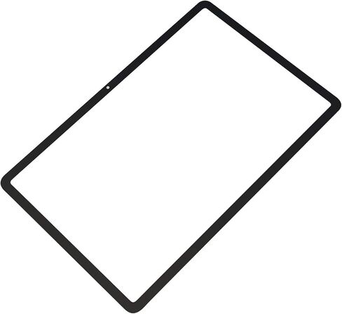 TheCoolCube غطاء عدسة زجاج أمامي خارجي بديل لجهاز Samsung Galaxy Tab S7 Plus T970 تابلت 12.5 بوصة (بدون زجاج الديجيتال) (أسود) in Saudi Arabia