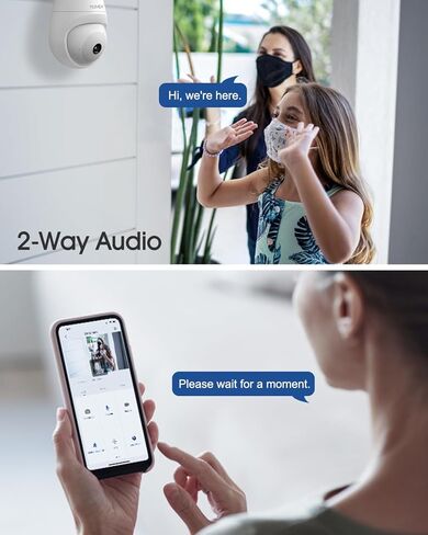 MUBVIEW Light Bulb Security Camera - 5G& 2.4GHz WiFi Security Cameras Wireless Outdoor Indoor, 2K Bulb Camera with Full-Color Night Vision, AI Human Detection, Siren, SD Cloud Storage in Kuwait