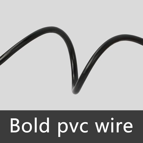 كابل صوت CERRXIAN RCA إلى 1/4 بوصة، مطلي بالذهب 6.35 مم TS Mono Male إلى RCA Male Patch Cord (أسود، 1.8 متر) in Kuwait