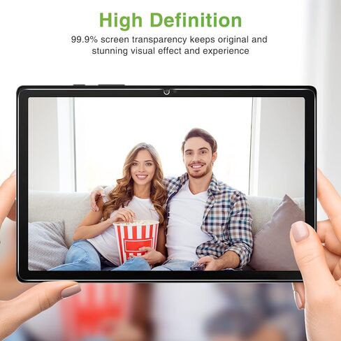 apiker [3 حزم] متوافق مع سامسونج جالاكسي تاب A8 10.5 بوصة واقي شاشة 2022 (SM-X200/X205/X207)، زجاج مقسى / حافظة صديقة / حساسة باللمس / خالية من الفقاعات in Kuwait