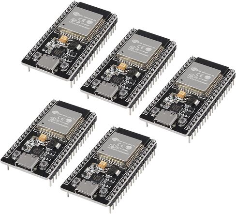 AITRIP 10PCS 38pin ESP-WROOM-32 ESP32 ESP-32S Development Board 2.4GHz Dual-Mode WiFi + Bluetooth Dual Cores Microcontroller Processor Integrated with Antenna RF AMP Filter AP STA for Arduino IDE in Kuwait