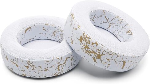 WC Freeze Virtuoso - وسائد أذن بديلة من جل التبريد من القماش الهجين لسماعات ألعاب Corsair Virtuoso، مصنوعة بواسطة Wicked Cushions، وتحسين المتانة والسمك وعزل الصوت | أسود in Kuwait