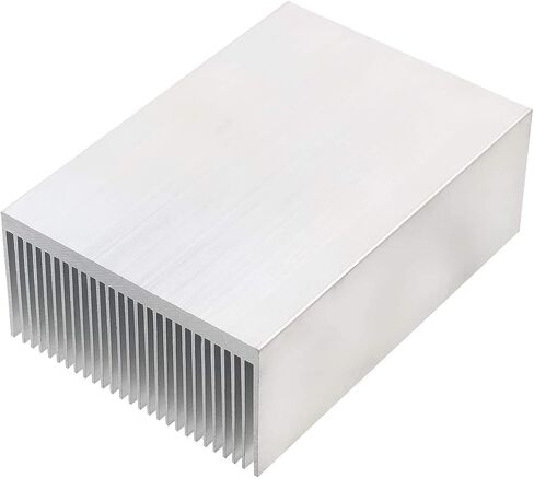 uoboeuq مبدد حراري كبير من الألومنيوم 3.94 بوصة × 2.71 بوصة × 1.41 بوصة / 100 × 69 × 36 مم مبرد حرارة 27 زعنفة لوحدة IC، كمبيوتر شخصي، Led، PCB in Kuwait