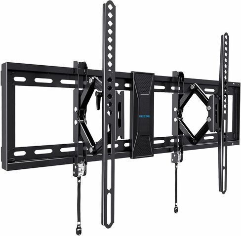USX STAR Advanced Tilt TV Wall Mount with Extendable Design for Most 42-90 inch TVs, Wall Mount TV Bracket with Quick Lock Release, Max VESA 600x400mm, Hold TV up to 120LBS and 24'' Studs in Kuwait