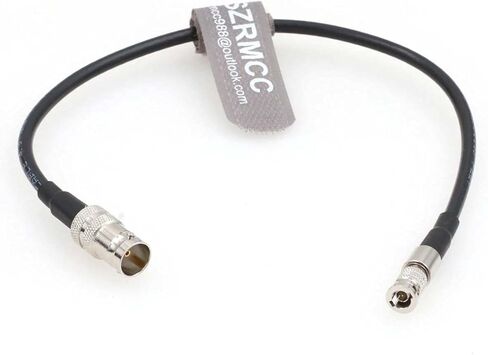 SZRMCC Micro BNC to BNC Female 12G HD SDI Coaxial Cable High Density for Blackmagic Video Assist 5"Monitor(3m) in Saudi Arabia