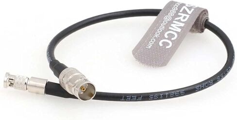 SZRMCC Micro BNC to BNC Female 12G HD SDI Coaxial Cable High Density for Blackmagic Video Assist 5"Monitor(3m) in Saudi Arabia