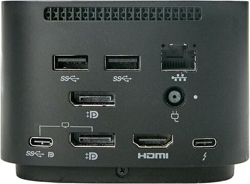 ITSPWR Bundle Containing HP 4J0G4AA 280W Thunderbolt 4 USB-C Performance Docking Stations, Multiple 4K Display Support, and ITSPWR Type-C 4-Port Hub and 50 Cable Ties in Kuwait