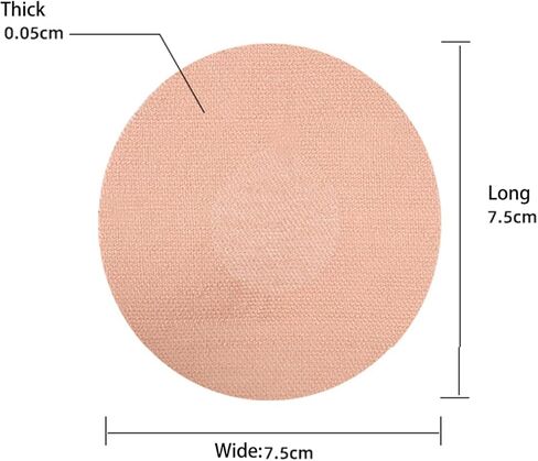 Adhesive Patch 50 PCS Good for Waterproof Libre 1, 2, 3 Sensor Covers NO Glue in The Center Long Lasting in Kuwait