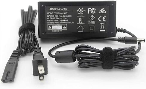 UORLEN UL-Listed 24V Power Cord Replacement for Dymo 550 5XL 4XL 450 400 330 450SE Label Writer/Thermal/Twin Turbo/Turbo Labels/Duo Printer/LabelWriter Printer Power Supply Adapter Cable in Saudi Arabia