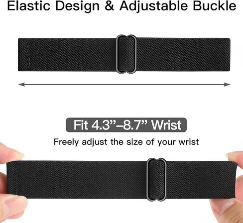 Bolesi 3 حزم متوافقة مع Fenix ​​5S Bands Easy Fit 20mm بسط النايلون ووتش الأشرطة الرياضية لFenix ​​5S / Fenix ​​5S Plus D2 Delta S Smartwatch النساء الرجال in Kuwait