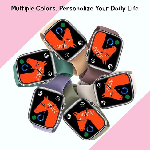 THWALK 6 Pack Bands Compatible with Apple Watch Band 41mm 40mm 38mm 49mm 45mm 44mm 42mm iWatch Silicone Band Ultra 2/Ultra SE Series 9/8/7/6/5/4/3/2/1 for Women Men (38mm/40mm/41mm S/M, 6 PACK C-Black/White/Red/Abyss Blue/Clover/Starlight) in Saudi Arabia