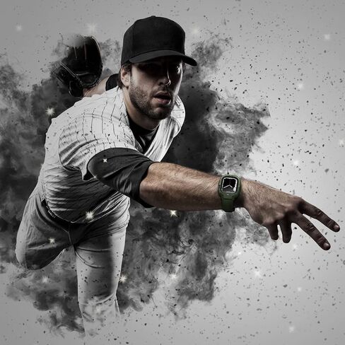 TAURI Black TPU Sport Band for Apple Watch Series 8/7/SE2/6/SE/5/4/3/2/1 with Screen Protector in Saudi Arabia