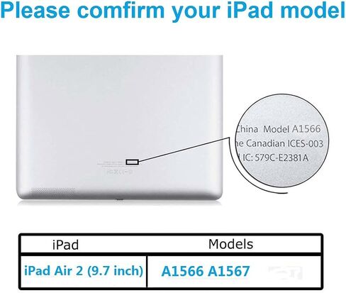 زين توب لجهاز آيباد إير 2 الجيل الثاني بشاشة لمس بديلة من الزجاج (غير LCD) نموذج A1566 1567 مع مجموعة أدوات لاصقة+ إصلاح الأدوات. in Kuwait