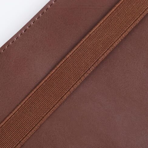 Top Grain Leather Universal Padfolio/Portfolio Sleeve Notebook Case Holder for iPads and iPad Pros 9.7" inch 11th Gen, 10th Gen, 9th Gen and 8th Gen with Canvas Draw String Bag in Saudi Arabia