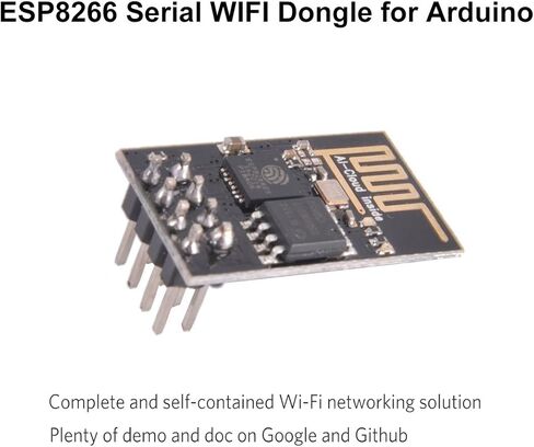 ميكر فوكس 4 قطع ESP8266 Esp-01 وحدة ارسال واستقبال واي فاي لاسلكية متوافقة مع اردوينو in Kuwait
