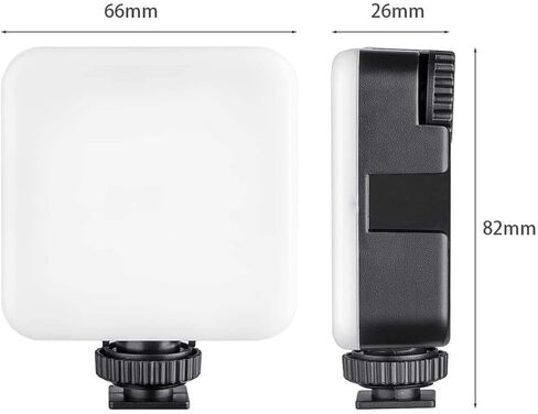 Fomito Led Video Light Vlog Light LED68R Light for Camera and Gopro Light with RGB SOS Mode and Magnets, Built in 2000mAh Lithium Battery for Camera Light, Light for Video Conferencing Video Llighting in Saudi Arabia