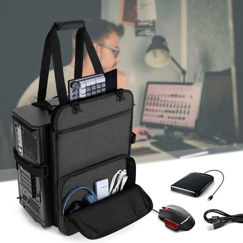 Trunab PC Tower Carrying Strap with Handle, Desktop Computer Case in Kuwait
