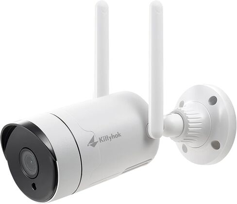 كاميرا أمان لاسلكية Kittyhok 3MP نظام أمان لاسلكي خارجي/داخلي، كاميرا أمان 2K WiFi IP للمنزل مع رؤية ليلية، صوت ثنائي الاتجاه، كشف الحركة، مقاومة للطقس in Kuwait