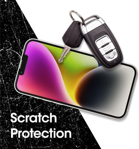 OtterBox واقي شاشة زجاجي مضاد للميكروبات باللون الأزرق لهاتف iPhone 14 وiPhone 13 وiPhone 13 Pro in Kuwait