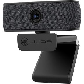 JLab, JBuds Cam, USB Webcam, 1080p Auto Focus, Dual Microphone, Black with White Faceplate in Kuwait