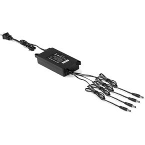 Amcrest 4-Camera 12V Power Supply for 4K (8-Megapixel) HDCVI, and Analog Security Cameras, US12V4CH-4K (Black) in Kuwait