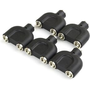 محول تمديد مقسم ثلاثي من Elefront Flash Strobe PC Sync مع قفل لولبي (عبوة من 5 قطع) in Kuwait