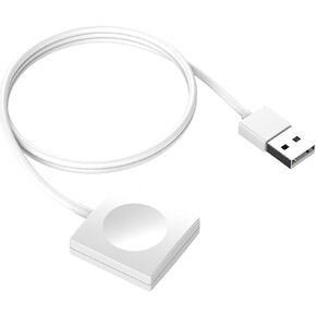 شاحن ساعة لساعة Apple iWatch 7 Series كابل شحن مغناطيسي شاحن 39 بوصة متوافق مع Apple Watch Series 7 6 SE 5 4 3 2 1 44 مم 42 مم 40 مم 38 مم in Kuwait