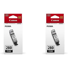 Canon PGI-280 Genuine Pigment Black Ink Tank, Compatible with TR8520, TS9120,TS8120, TS6120, TS9521C/a, TS9520/a, TS8220, TS6220, TS8320, TS6320, TS702/a, and TR8620/a Series Printers in Kuwait