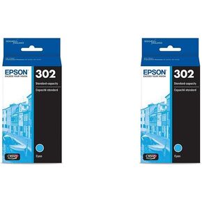 Epson 302 Claria Premium Ink High Capacity Black & Standard Color Cartridge Combo Pack (T302XL-BCS) Works with Expression XP-6000 XP-6100 in Saudi Arabia